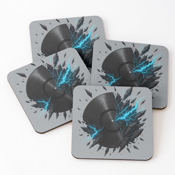 Artikelvorschau, Elektrische Schallplatten-Smash-Explosion entworfen und verkauft von Shoot-The-Moon.