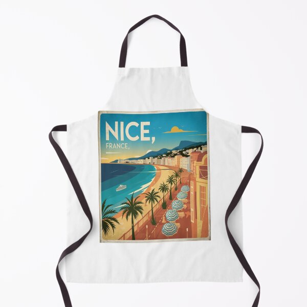 Item preview, Nice France Retro French Riviera Travel Sticker designed and sold by stickercuffs.