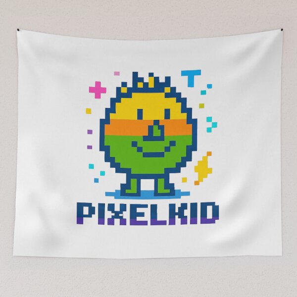 Item preview, PIXELKID – Retro pixel art adventure designed and sold by pacobull90.