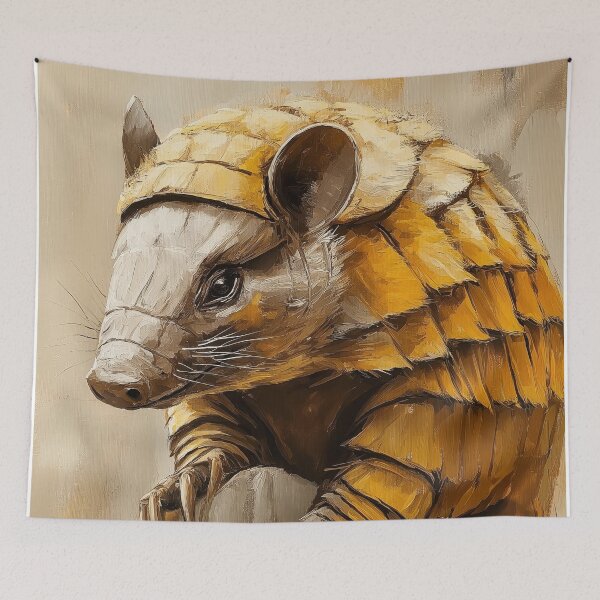Item preview, Stunning Armadillo Painting for Home & Office designed and sold by LazyOwlStore.