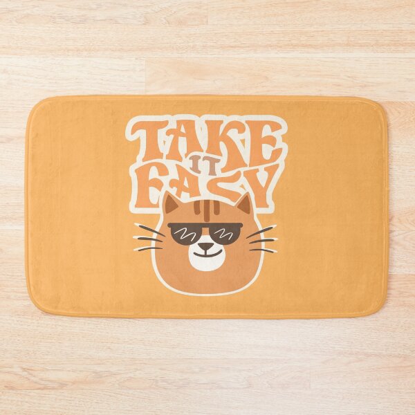 Item preview, Take It Easy Cat | Retro Chill Vibes Kitty | Cool Sunglasses Feline designed and sold by Frezcola.