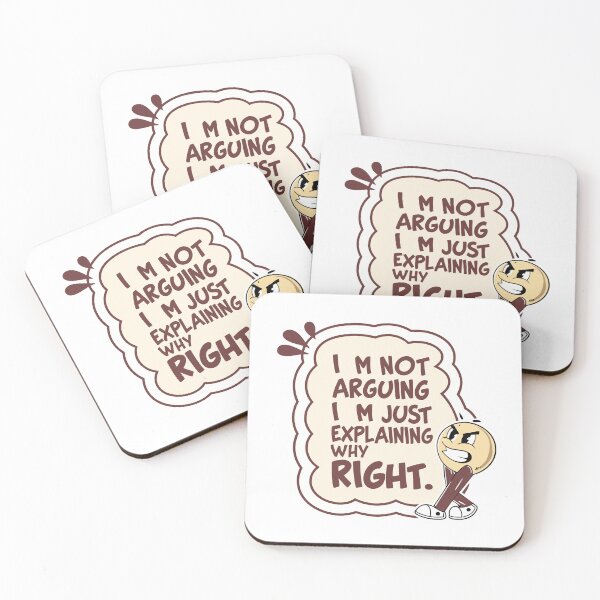 Item preview, I’m Not Arguing – Sarcastic Funny Quote designed and sold by hakobyans.