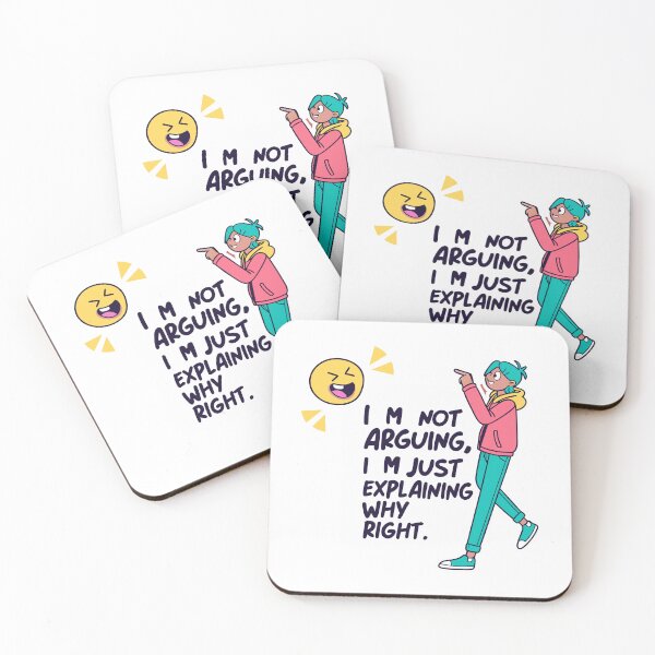 Item preview, I’m Not Arguing – Sarcastic Funny Quote designed and sold by hakobyans.