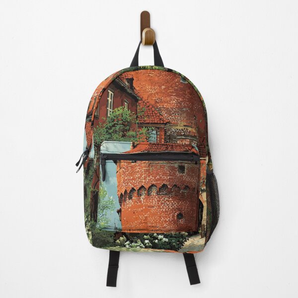 Item preview, Malbork Castle Poster – Teutonic Fortress in Vintage Style designed and sold by TuncGK.