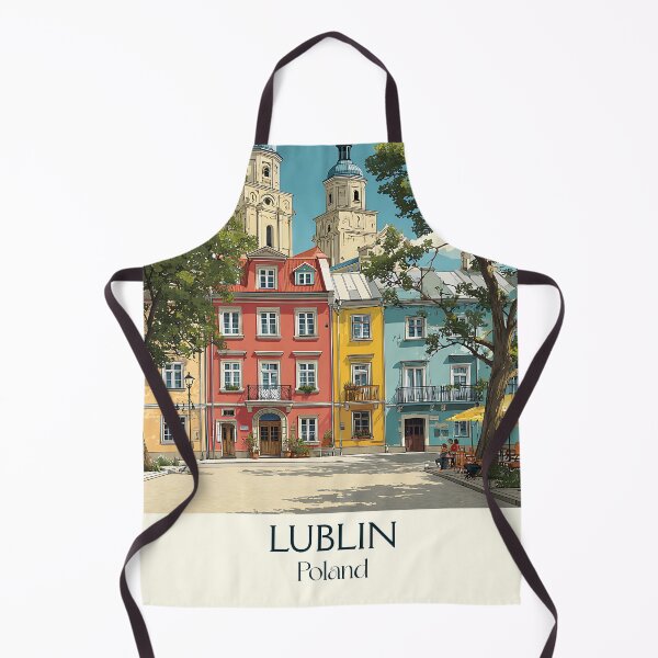 Item preview, Lublin Poster – Eastern Poland Heritage City Art designed and sold by TuncGK.
