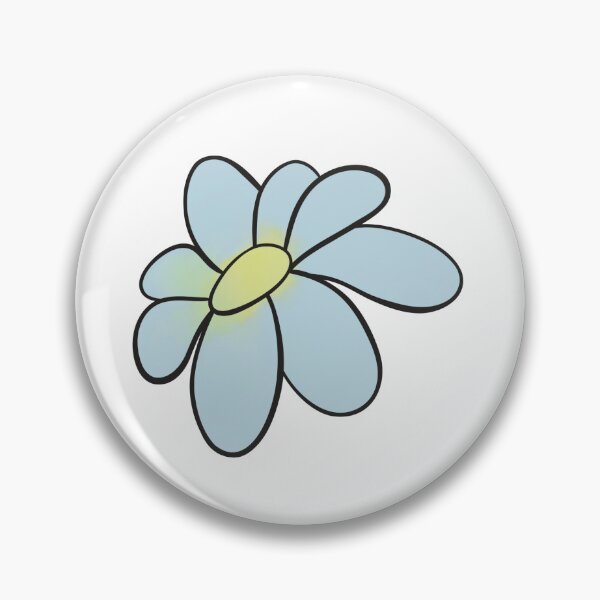 Item preview, Daisy watercolor drawn flower designed and sold by avechir.