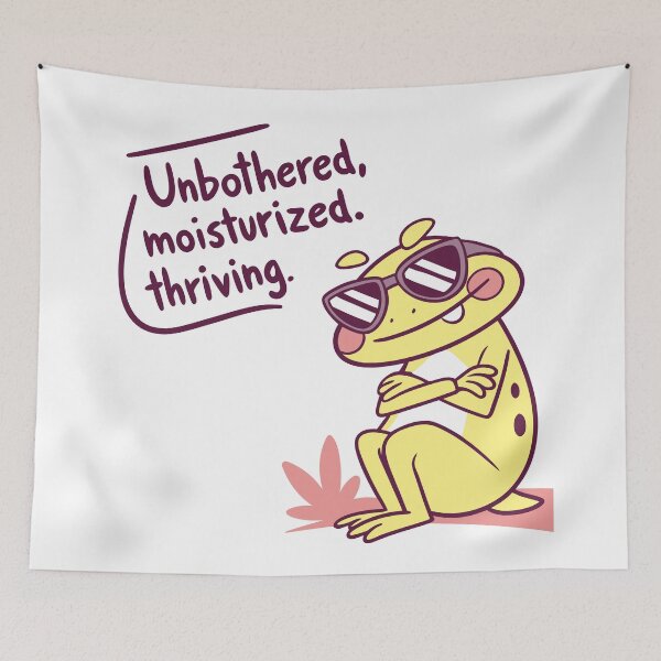 Item preview, Unbothered Frog – Funny Cool Frog Attitude designed and sold by hakobyans.