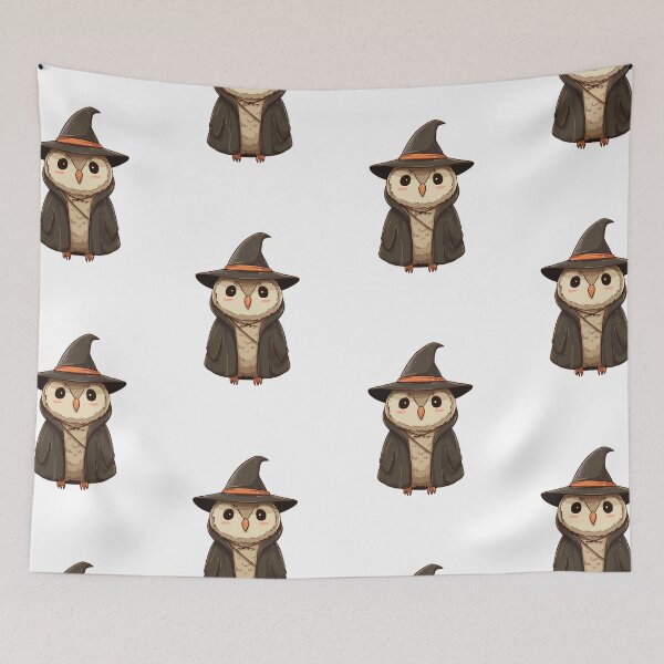 Item preview, Charming Witchy Owl designed and sold by bapupa.