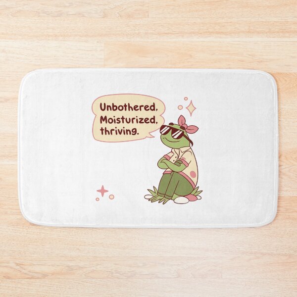 Item preview, Unbothered Frog – Funny Cool Frog Attitude designed and sold by hakobyans.