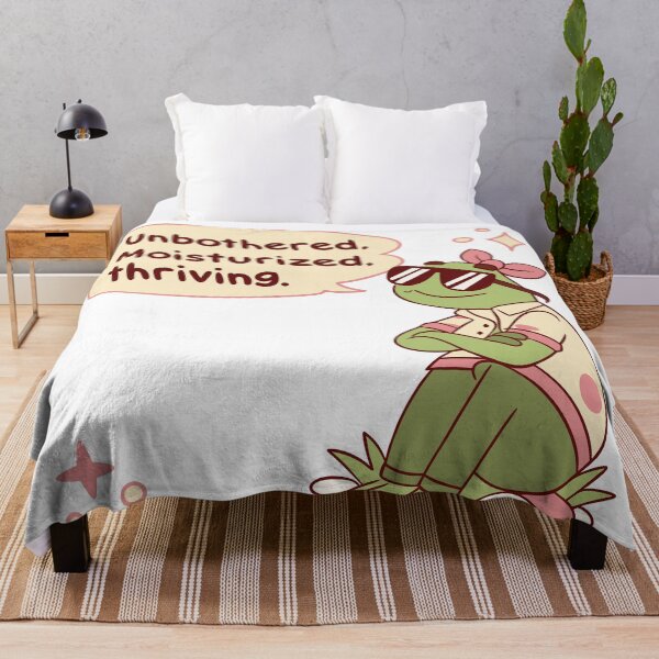 Item preview, Unbothered Frog – Funny Cool Frog Attitude designed and sold by hakobyans.