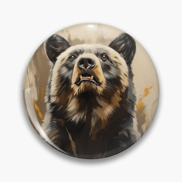 Item preview, Stunning Bear Painting for Home & Office designed and sold by LazyOwlStore.