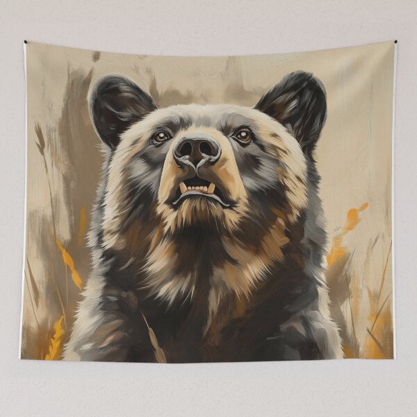 Item preview, Stunning Bear Painting for Home & Office designed and sold by LazyOwlStore.