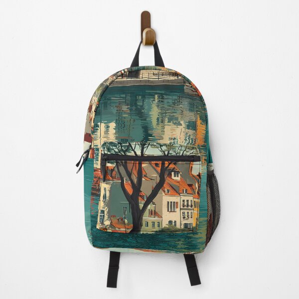 Item preview, Szczecin Poster – West Poland Riverside City in Vintage Style designed and sold by TuncGK.