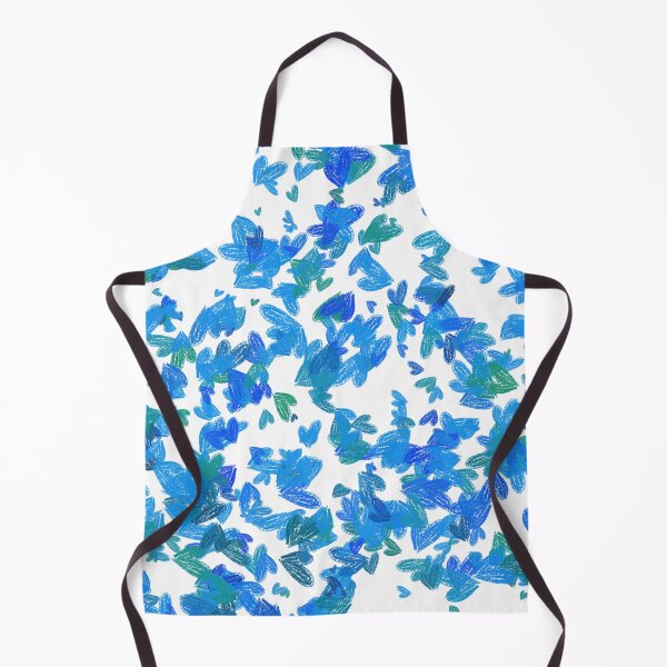 Item preview, blue heart pattern designed and sold by yunee.