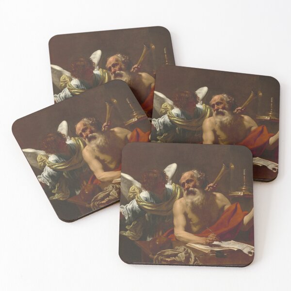 Item preview, St. Jerome And Angel designed and sold by BeatPoet.