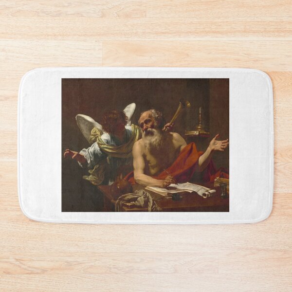 Item preview, St. Jerome And Angel designed and sold by BeatPoet.