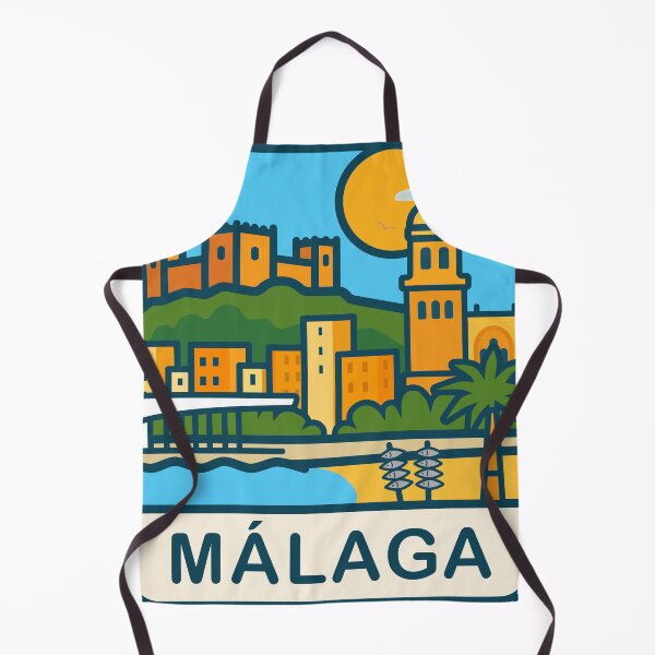 Item preview, Malaga Emblem – Retro Logo designed and sold by MDGK.