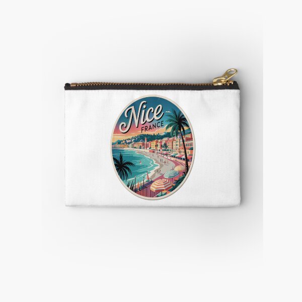 Item preview, Nice France Retro French Riviera Travel Sticker designed and sold by stickercuffs.