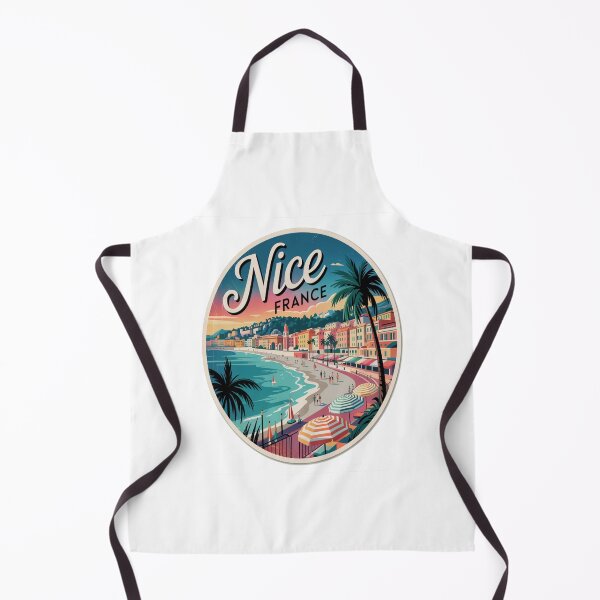 Item preview, Nice France Retro French Riviera Travel Sticker designed and sold by stickercuffs.