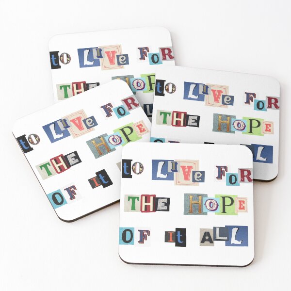 Item preview, to live for the hope of it all designed and sold by julieinwonder.