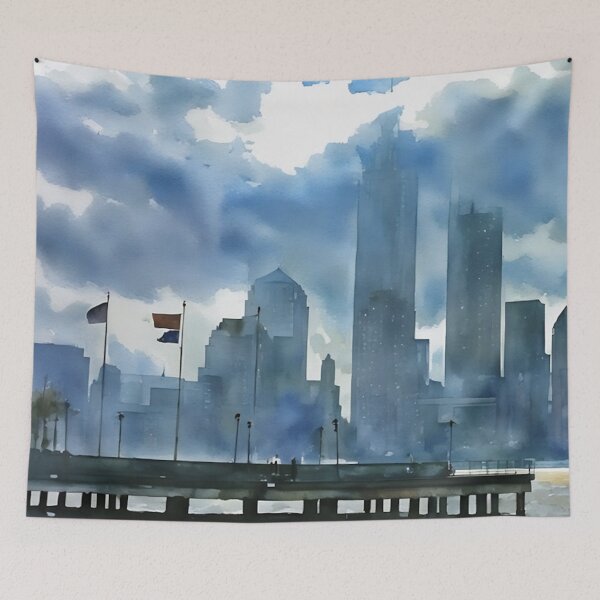 Item preview, Eaten by Clouds designed and sold by RCWatercolours.
