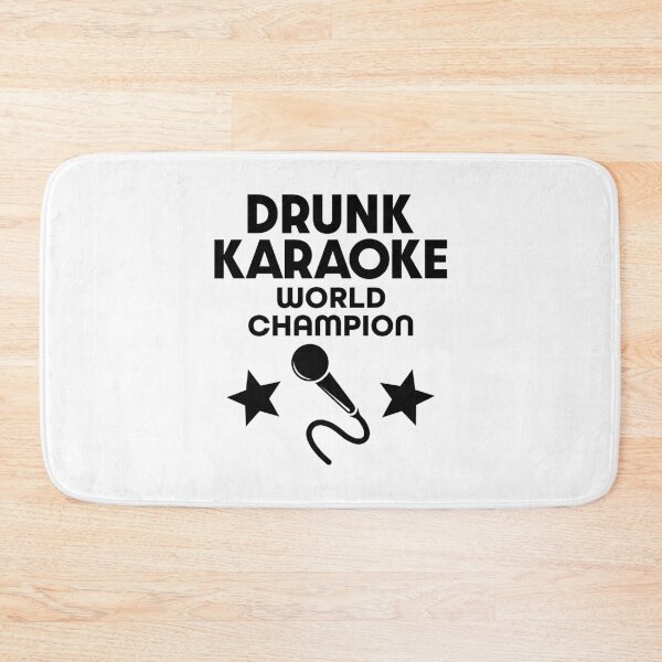 Item preview, Drunk Karaoke World Champion designed and sold by PaulSDesign.