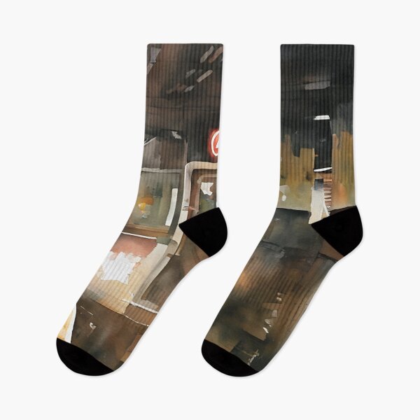 Item preview, Crowded Platforms designed and sold by RCWatercolours.