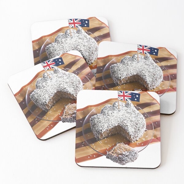 Item preview, Happy Lamington Day - Aussie Sweet Treat designed and sold by ArtisticDesignsbyLinda.