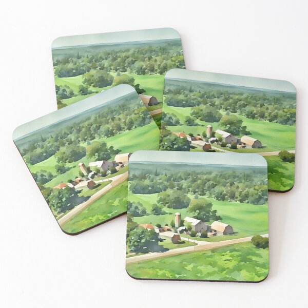 Item preview, Homesteading in Green designed and sold by RCWatercolours.