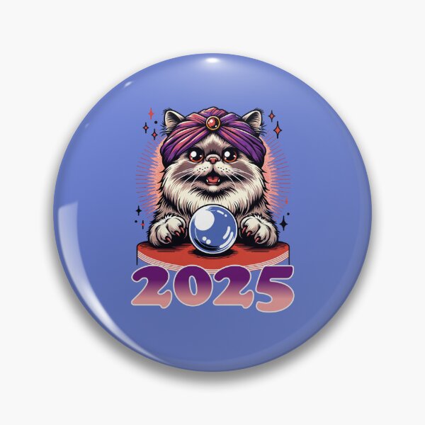 Item preview, Exotic Persian cat fortune teller 2025 designed and sold by BritishDelights.