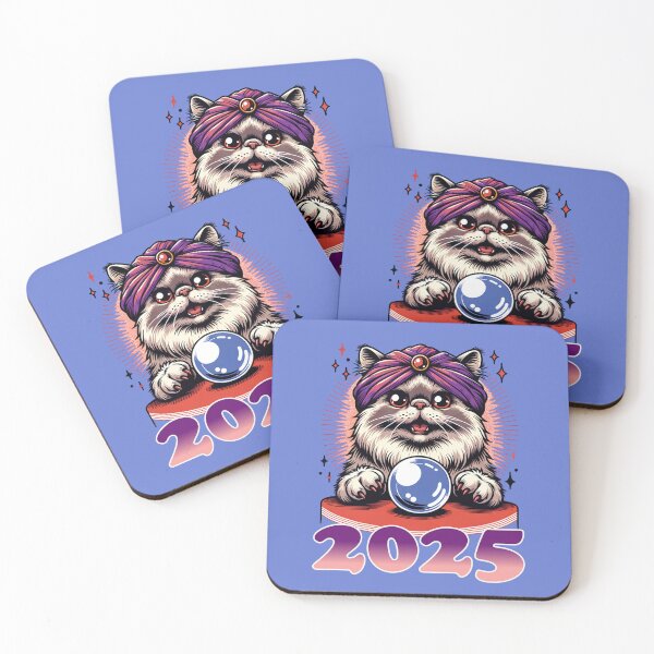Item preview, Exotic Persian cat fortune teller 2025 designed and sold by BritishDelights.
