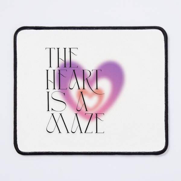 Item preview, THE HEART IS A MAZE designed and sold by willowisles.