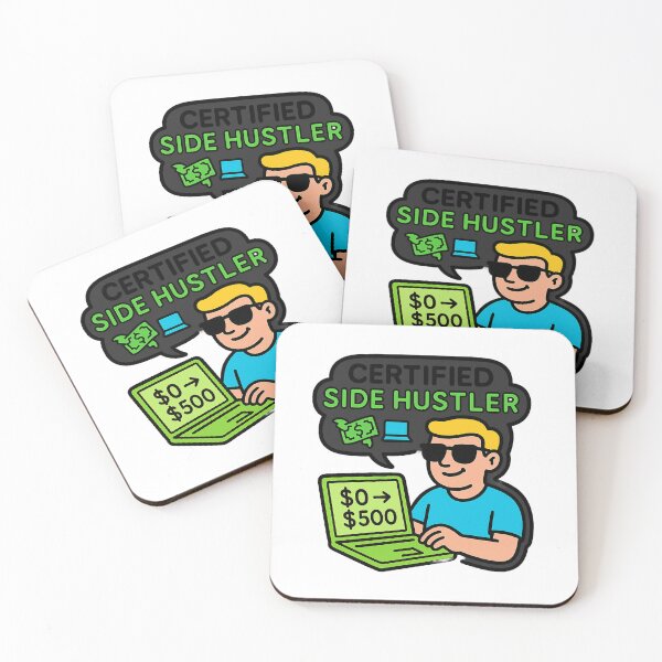Item preview, Certified Hustler - Funny Quotes designed and sold by FunnyTshirtGuy.
