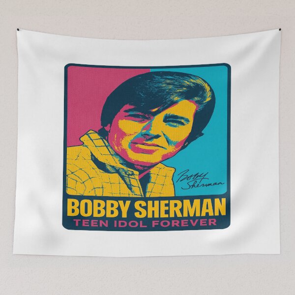 Item preview, Bobby Sherman Vibes – Retro Pop Icon for Real Music Fans designed and sold by artist-for-you.