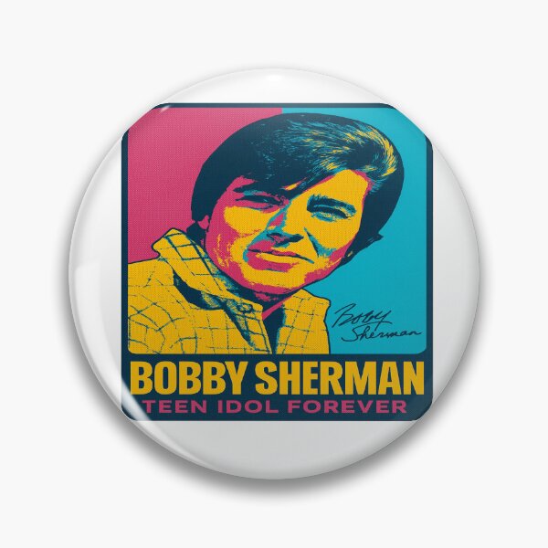 Item preview, Bobby Sherman Vibes – Retro Pop Icon for Real Music Fans designed and sold by artist-for-you.