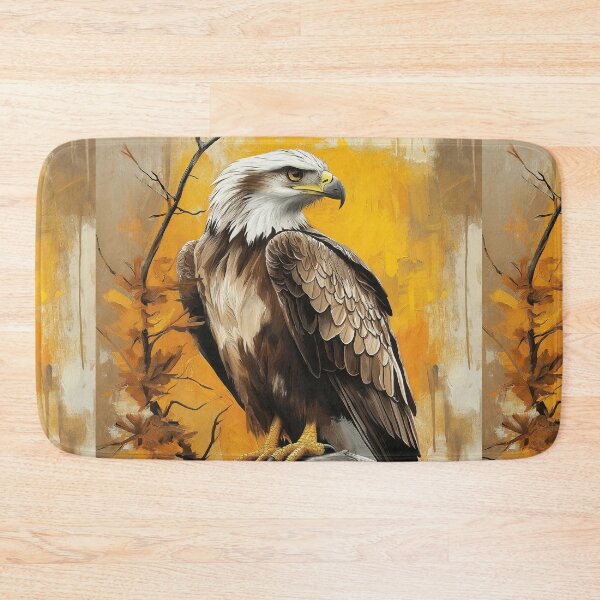 Item preview, Stunning Bald Eagle Painting for Home & Office designed and sold by LazyOwlStore.