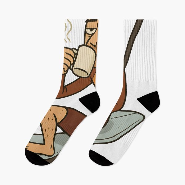 Item preview, Surfer Holding Coffee Instead of Paddle designed and sold by Uglyandcute.