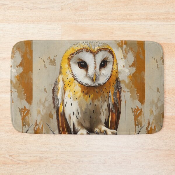Item preview, Stunning Barn Owl Painting for Home & Office designed and sold by LazyOwlStore.