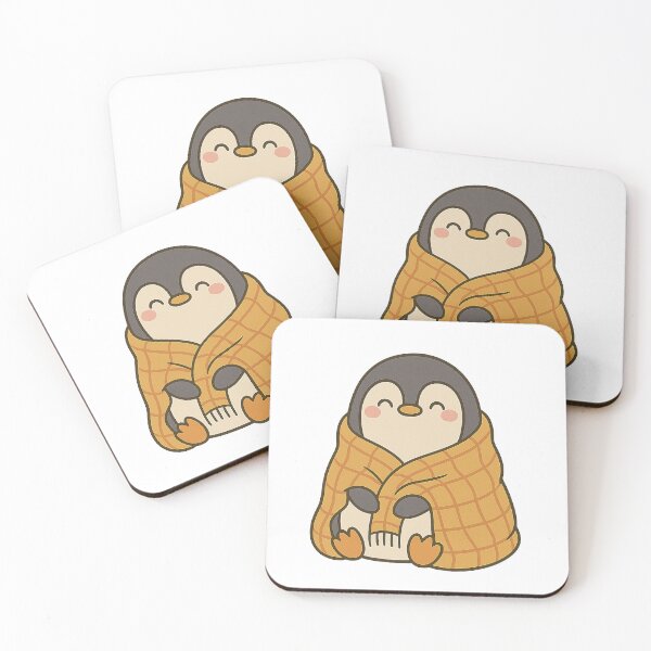 Item preview, Penguin Wrapped in a Blanket designed and sold by ֍ NishlaArts ֍.