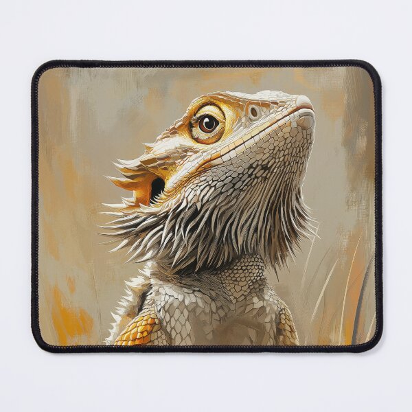 Item preview, Stunning Bearded Dragon Painting for Home & Office designed and sold by LazyOwlStore.