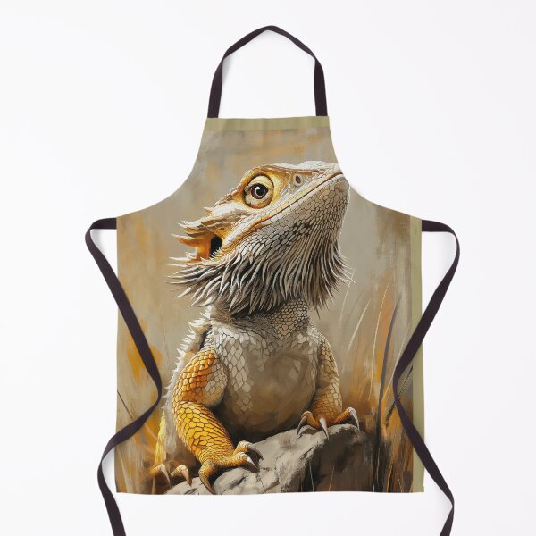 Item preview, Stunning Bearded Dragon Painting for Home & Office designed and sold by LazyOwlStore.