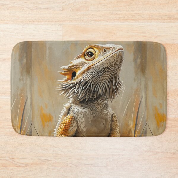 Item preview, Stunning Bearded Dragon Painting for Home & Office designed and sold by LazyOwlStore.