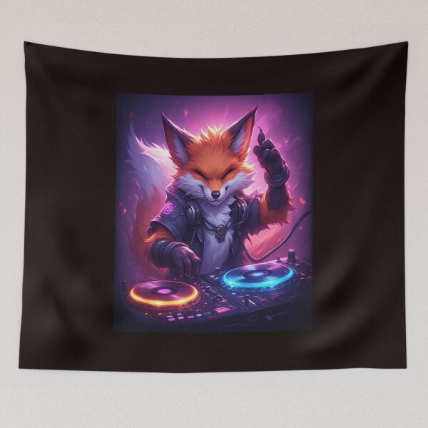 Item preview, DJ Fox - Disc Jockey Club designed and sold by SuperVenus.