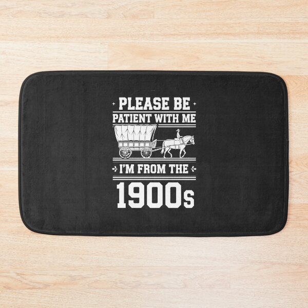 Item preview, Please Be Patient With Me I'm From The 1900s  | Funny Vintage Covered Wagon Retro Tee designed and sold by rafalZielinski.