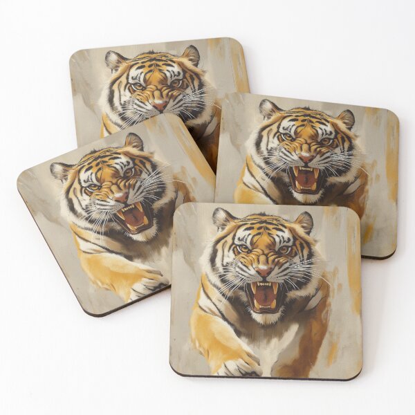 Item preview, Stunning Tiger Painting for Home & Office designed and sold by LazyOwlStore.