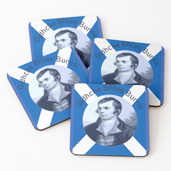 Item preview, Robbie Burns - In Blue Oidhche Bhlas Burns And Saltire designed and sold by taiche.