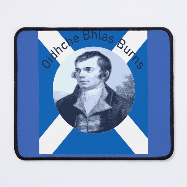 Item preview, Robbie Burns - In Blue Oidhche Bhlas Burns And Saltire designed and sold by taiche.