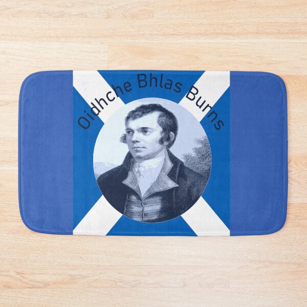 Item preview, Robbie Burns - In Blue Oidhche Bhlas Burns And Saltire designed and sold by taiche.