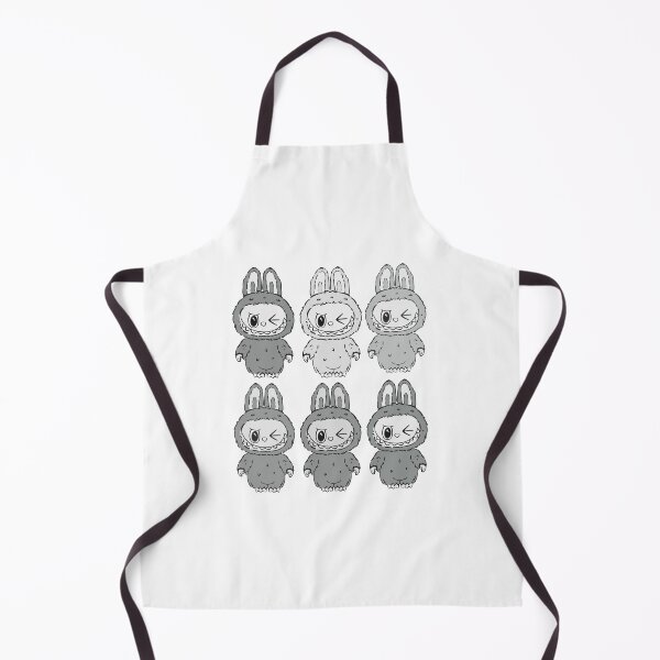 Item preview, Greyscale labubu pack designed and sold by Galaxy Artz.