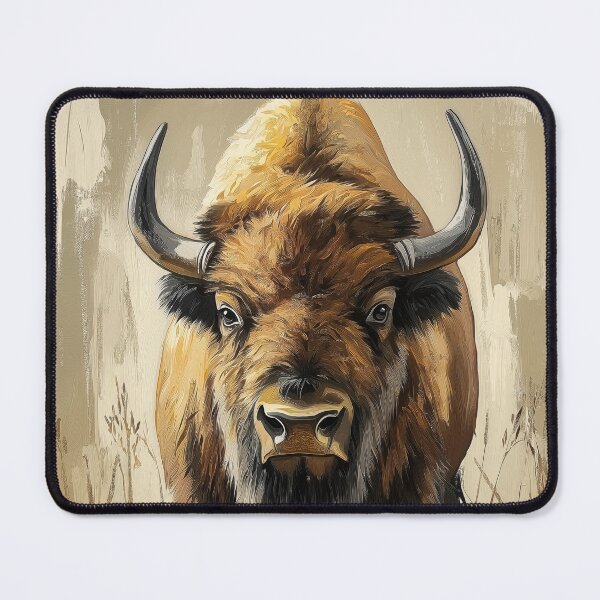 Item preview, Stunning Bison Painting for Home & Office designed and sold by LazyOwlStore.